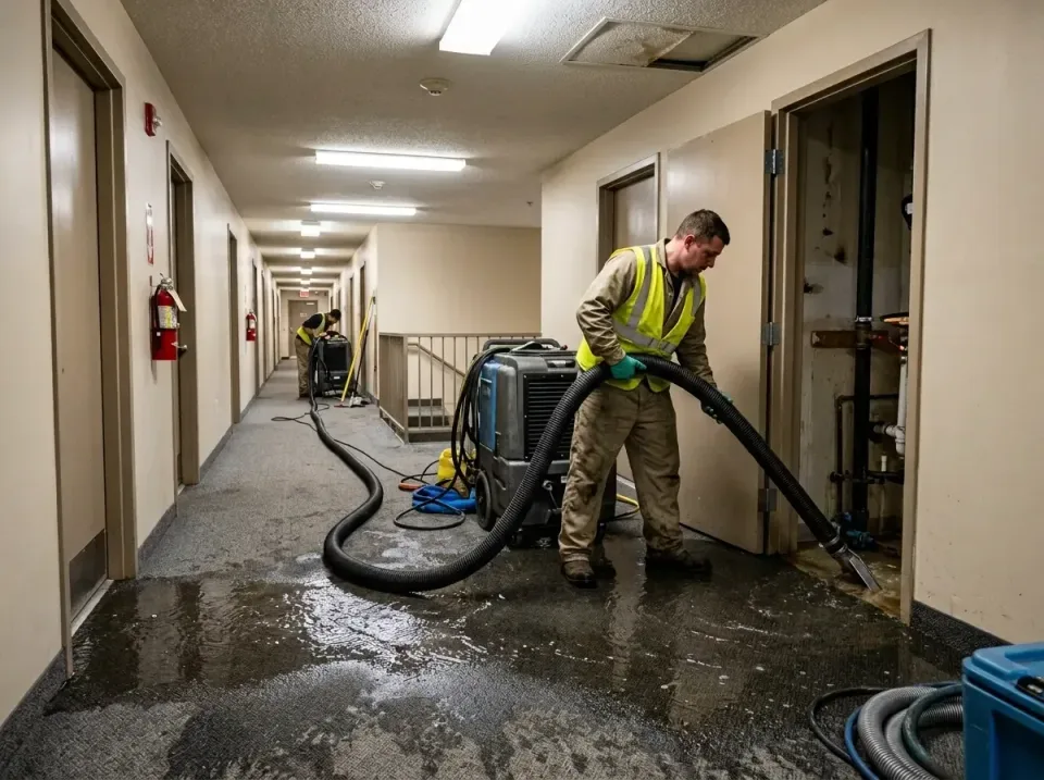 multi-unit-apartment-hallway-f-005 — frequently asked questions, Emergency Burst Pipe Water Extraction & Removal in Rincon,…